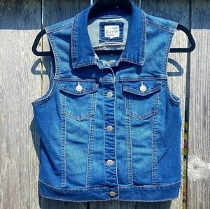 Basic Denim Vest